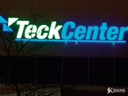 LED Channel Letters for TeckCenter