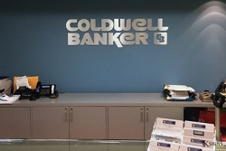 Lobby Sign Installed for Coldwell Bankers