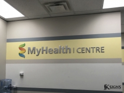Dimensional Letters Installed for My Health Centre