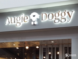 LED Channel Letters for Augie Doggy in Toronto