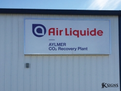 Lightbox for Air Liquide in Aylmer