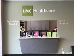 Dimensional Letters For Lmc Healthcare In Vaughan