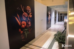 Custom Wall Graphics for Pusateri’s at Oakville Place Mall