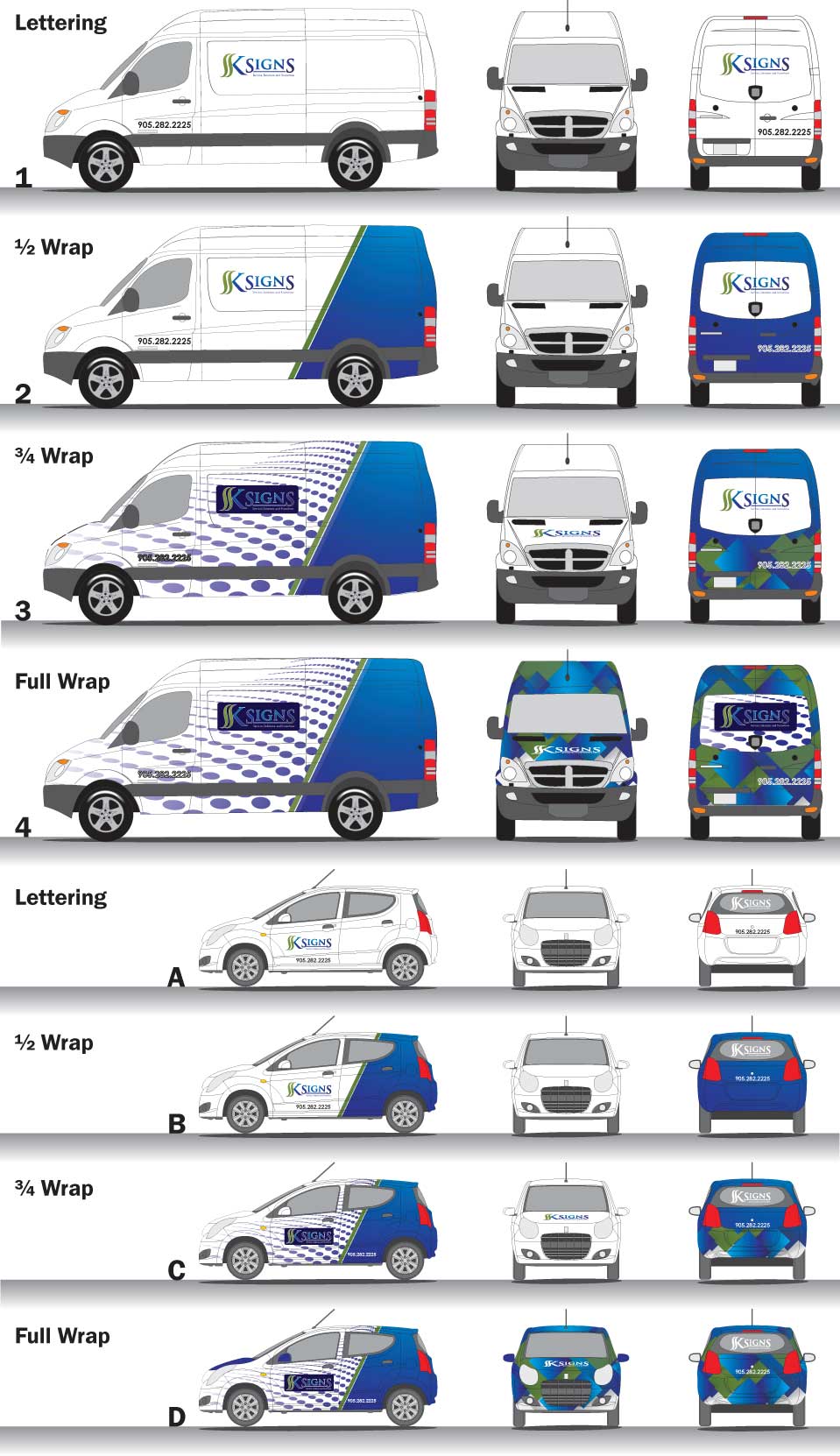 Vehicle Wrap Stages