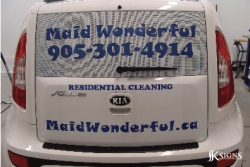 Vehicle Wrap for a Cleaning Company in Mississauga