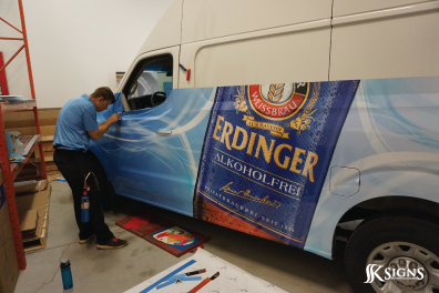 Installation of a vehicle wrap