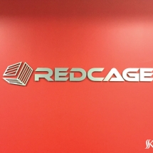 Lobby Sign for Redcage in Mississauga