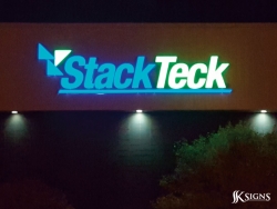 Channel Letters for StackTeck in Brampton