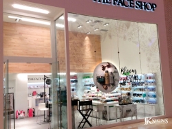 Window Graphics at The Face Shop