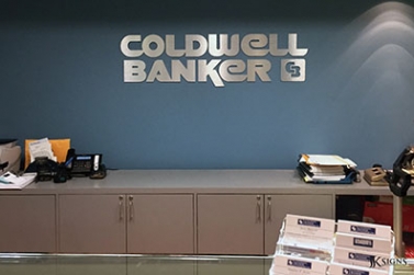 Lobby Sign Installed for Coldwell Bankers