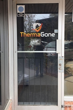 Window Graphics for Thermagone in Toronto