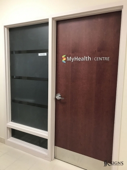 Dimensional Letters Installed for My Health Centre in Mississauga