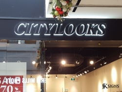 Halo Lit Letters for City Looks