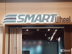 Customized Channel Letters for Smart Wheel in Mississauga