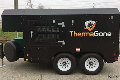 Vehicle graphics for thermagone in toronto