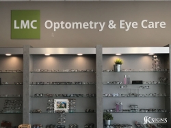 3d Acrylic Letters For Optometry At Lmc Healthcare In Vaughan